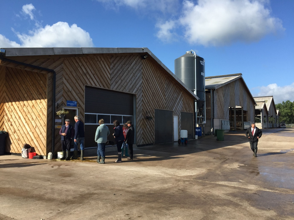 Farming Connect Study Visit Llangwyryfon Farmers Study Tour Farming